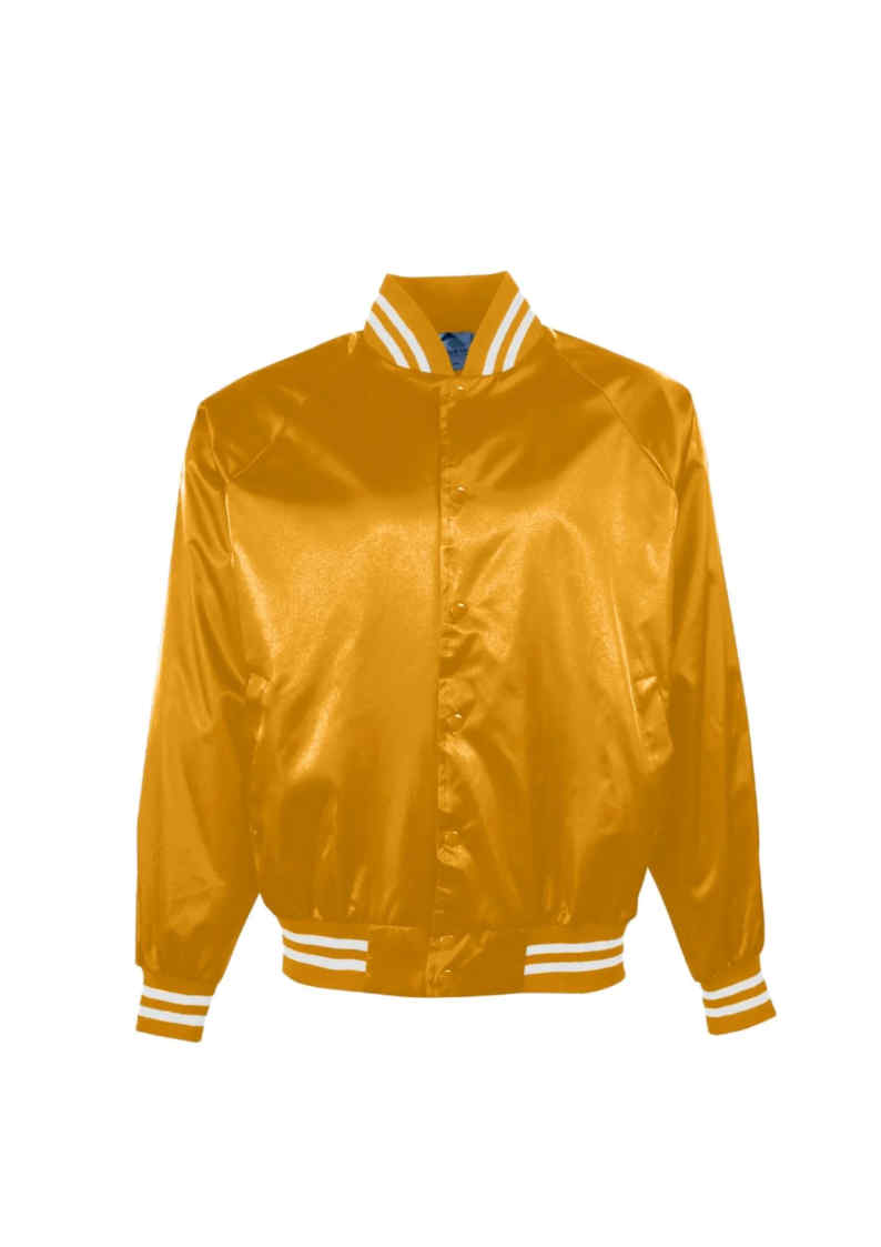 SATIN JACKET DARK YELLOW