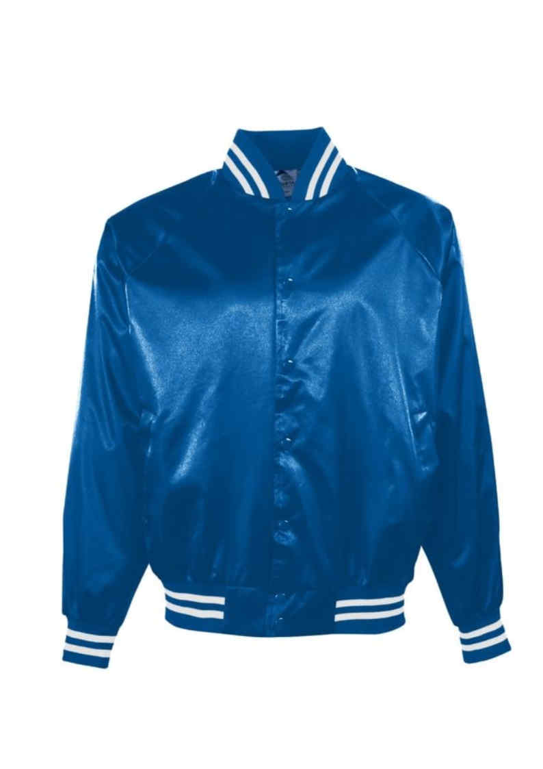 SATIN JACKET BLUE