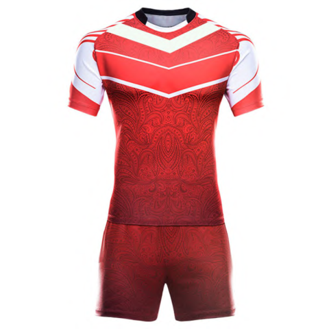 RUGBY UNIFORM RED & WHITE