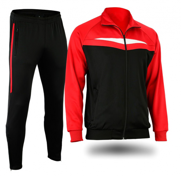 TRACK SUIT RED & BLACK