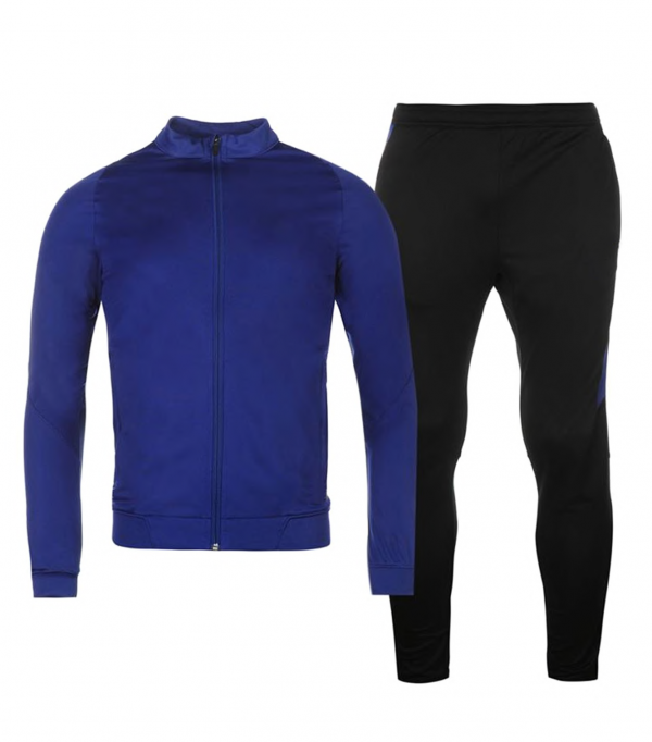 TRACK SUIT BLACK & BLUE